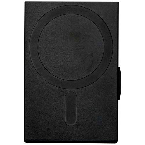 Obrázky: Magnet. držiak RFID kariet, hliník, čierna, Obrázok 2