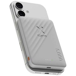 Obrázky: Xtorm Go2 15W magnetická powerbanka 5000mAh, biela