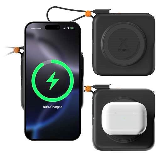 Obrázky: Xtorm TravelPro 30W cestovná čierna nabíjačka 3v1, Obrázok 5