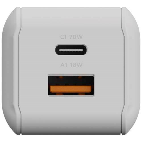 Obrázky: Xtorm NextGen 70W nástenná nabíjačka, biela, Obrázok 4