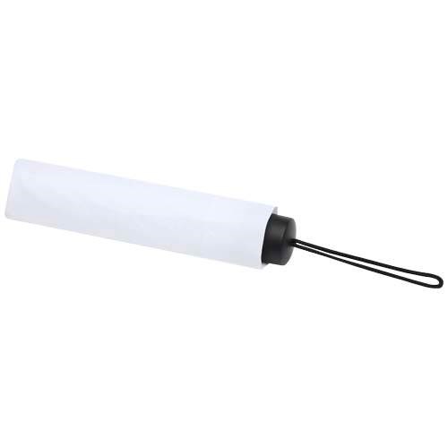 Obrázky: Manuálny skladací dáždnik pr. 102 cm, biely, Obrázok 4