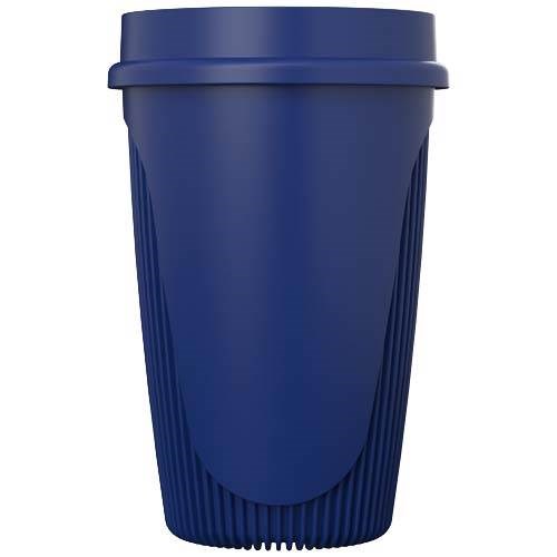Obrázky: Hrnček 350ml s 360 ° viečkom, rec.plast, modrá, Obrázok 5