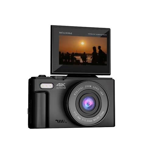 Obrázky: Prixton DV900 XPLORER 4K fotoaparát, čierny, Obrázok 3