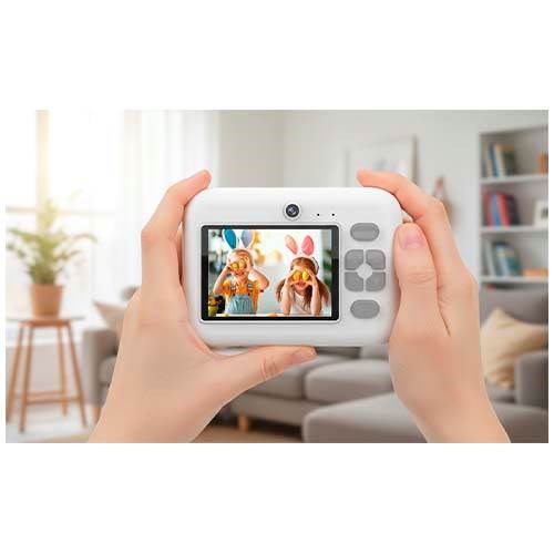Obrázky: Prixton Click&Go detský fotoaparát, biely, Obrázok 5
