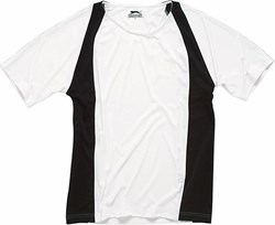 Obrázky: Slazenger,COOL FIT , tričko, biela/čierna,XL