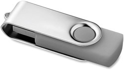 Zobrazit detaily pro Techmate šedo-striebor. vykláp USB flash disk 8GB Obrázky: Techmate šedo-striebor. vykláp USB flash disk 8GB
