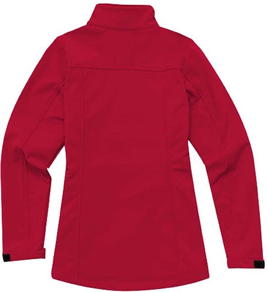 Obrázky: Červená dámska softshellová bunda Maxson ELEVATE S, Obrázok 2