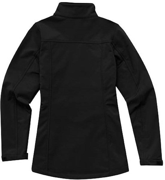 Obrázky: Čierna dámska softshellová bunda Maxson ELEVATE XL, Obrázok 2