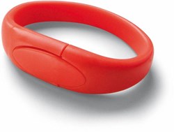 Zobrazit detaily pro USB kľúč, náramok, 8 GB,červená Obrázky: USB kľúč, náramok, 8 GB,červená