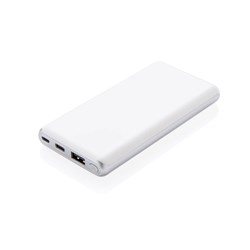 Zobrazit detaily pro Biela rýchlonabíjacia PD powerbanka 10 000 mAh Obrázky: Biela rýchlonabíjacia PD powerbanka 10 000 mAh