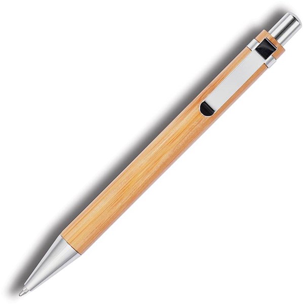 Obrázky: Bambusové pero s kovovým hrotom a klipom, Obrázok 2