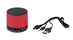 Zobrazit detaily pro Červený plast.bluetooth 4.1 reproduktor s rádiom Obrázky: Červený plast.bluetooth 4.1 reproduktor s rádiom