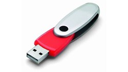 Zobrazit detaily pro USB kľúč otočný, 1 GB, červená Obrázky: USB kľúč otočný, 1 GB, červená