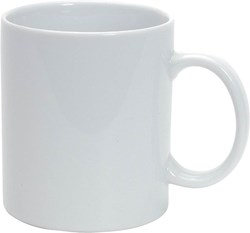 Zobrazit detaily pro Biely klasický porcelánový hrnček Obrázky: Biely klasický porcelánový hrnček