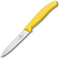 Zobrazit detaily pro Žltý nôž na zeleninu VICTORINOX, čepeľ 10 cm Obrázky: Žltý nôž na zeleninu VICTORINOX, čepeľ 10 cm