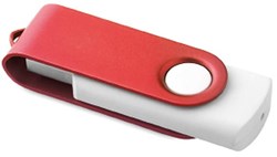 Zobrazit detaily pro Rotoflash červeno-biely rotačný USB flash disk 2GB Obrázky: Rotoflash červeno-biely rotačný USB flash disk 2GB