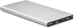 Zobrazit detaily pro Strieborná Power banka Powerflat 8 8000 mAh Obrázky: Strieborná Power banka Powerflat 8 8000 mAh