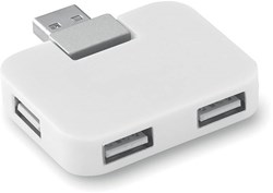 Zobrazit detaily pro USB rozbočovač so štyrmi portami, biely Obrázky: USB rozbočovač so štyrmi portami, biely