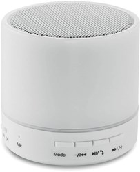 Zobrazit detaily pro Biely 2.1 bluetooth reproduktor, gumový povrch Obrázky: Biely 2.1 bluetooth reproduktor, gumový povrch