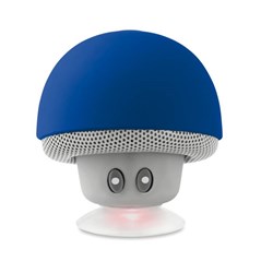 Zobrazit detaily pro Bluetooth reproduktor  v tvare hríba tmavo-modrý Obrázky: Bluetooth reproduktor  v tvare hríba tmavo-modrý