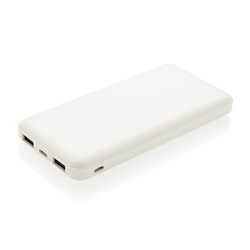 Zobrazit detaily pro Biela kompaktná powerbanka s batériou 10 000 mAh Obrázky: Biela kompaktná powerbanka s batériou 10 000 mAh