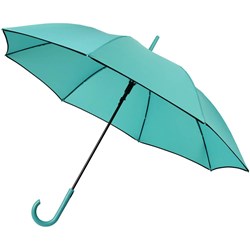Obrázky: Pevný zelený dáždnik s čiernym lemom