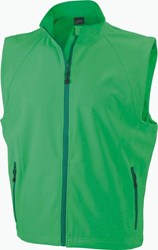 Obrázky: Zelená softshellová vesta J&N 270, pánska S