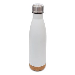 Zobrazit detaily pro Biela termoska 500 ml s korkovým dnom Obrázky: Biela termoska 500 ml s korkovým dnom