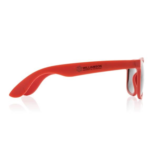 Obrázky: Slnečné okuliare, GRS recykl. plast, červené, Obrázok 4