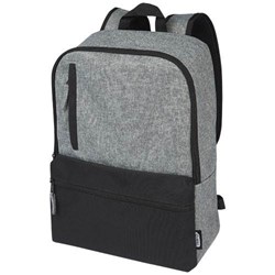 Zobrazit detaily pro 15" recyklovaný dvojfarebný ruksak na notebook Obrázky: 15" recyklovaný dvojfarebný ruksak na notebook