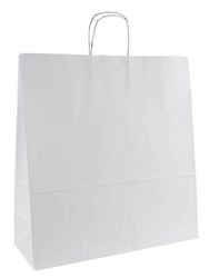 Zobrazit detaily pro Papierová taška 45x17x48 cm,krút.šnúra,biela-kraft Obrázky: Papierová taška 45x17x48 cm,krút.šnúra,biela-kraft