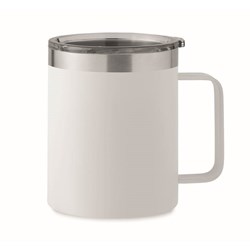 Zobrazit detaily pro Biely nerezový termohrnček 300 ml Obrázky: Biely nerezový termohrnček 300 ml