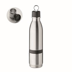 Zobrazit detaily pro Nerezová termofľaša 500 ml s odnímateľným hrnčekom Obrázky: Nerezová termofľaša 500 ml s odnímateľným hrnčekom