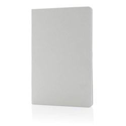 Obrázky: Zápisník Salton A5 z luxusního kraftu, biely