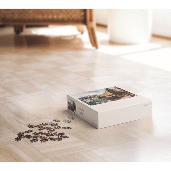 Obrázky: Puzzle v krabici,500 dielov, motív les a jazero, Obrázok 6
