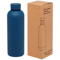 Zobrazit detaily pro 500ml RCS medená vákuovo izol. fľaša, modrá Obrázky: 500ml RCS medená vákuovo izol. fľaša, modrá
