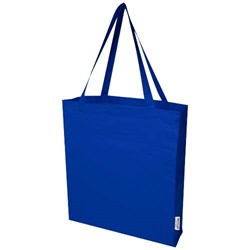 Zobrazit detaily pro Nákupná taška z recykl. bavlny 140g/m², kráľ.modrá Obrázky: Nákupná taška z recykl. bavlny 140g/m², kráľ.modrá