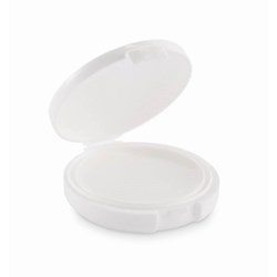 Zobrazit detaily pro Vegánsky balzam na pery v obale z recykl. PP,biela Obrázky: Vegánsky balzam na pery v obale z recykl. PP,biela