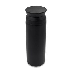 Zobrazit detaily pro Čierny nepriepustný termohrnček 500 ml z nerezu Obrázky: Čierny nepriepustný termohrnček 500 ml z nerezu