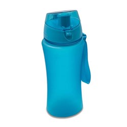 Zobrazit detaily pro Modrá fľaša z tritánu 480 ml s pútkom a viečkom Obrázky: Modrá fľaša z tritánu 480 ml s pútkom a viečkom