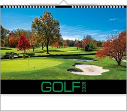 Zobrazit detaily pro GOLF, nástenný kalendár 485x340 mm Obrázky: GOLF, nástenný kalendár 485x340 mm