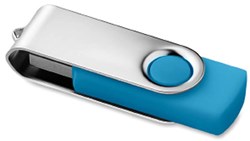 Zobrazit detaily pro Twister Techmate tyrkys.-strieborný USB disk 64GB Obrázky: Twister Techmate tyrkys.-strieborný USB disk 64GB