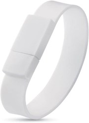 Zobrazit detaily pro Wristflash USB disk biely náramok 64GB Obrázky: Wristflash USB disk biely náramok 64GB
