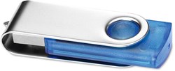 Zobrazit detaily pro Twister Transtech modro-strieborný USB disk 64GB Obrázky: Twister Transtech modro-strieborný USB disk 64GB