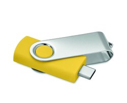 Zobrazit detaily pro USB flash disk Twister 3.0, typ-C 16GB žltý Obrázky: USB flash disk Twister 3.0, typ-C 16GB žltý