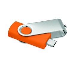Zobrazit detaily pro USB flash disk Twister 3.0, typ-C 16GB oranžový Obrázky: USB flash disk Twister 3.0, typ-C 16GB oranžový