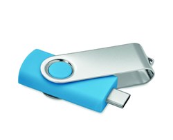 Zobrazit detaily pro USB flash disk Twister 3.0, typ-C 16GB tyrkysový Obrázky: USB flash disk Twister 3.0, typ-C 16GB tyrkysový