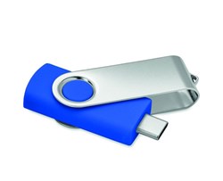 Zobrazit detaily pro USB flash disk Twister 3.0, typ-C 16GB stred.modrý Obrázky: USB flash disk Twister 3.0, typ-C 16GB stred.modrý