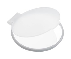 Zobrazit detaily pro Guľaté vrec. zrkadielko z rec. plastu,tr. biele Obrázky: Guľaté vrec. zrkadielko z rec. plastu,tr. biele