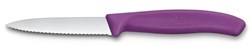 Zobrazit detaily pro Fialový nôž na zeleninu VICTORINOX,vlnky 8cm Obrázky: Fialový nôž na zeleninu VICTORINOX,vlnky 8cm